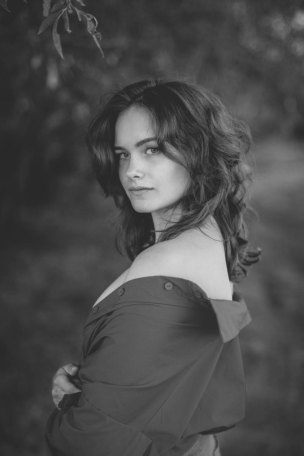 девушка, портрет, настроение, girl, portrait, monochrome, Roosso alex