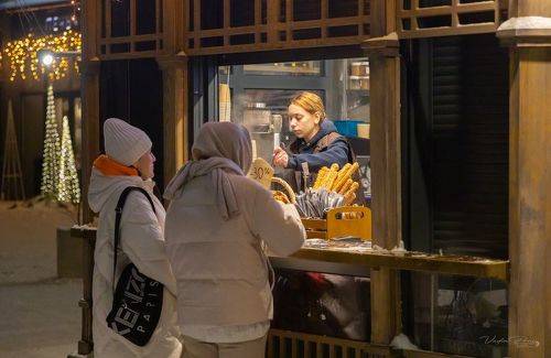 «Предновогодний Зеленоградск, кафе»