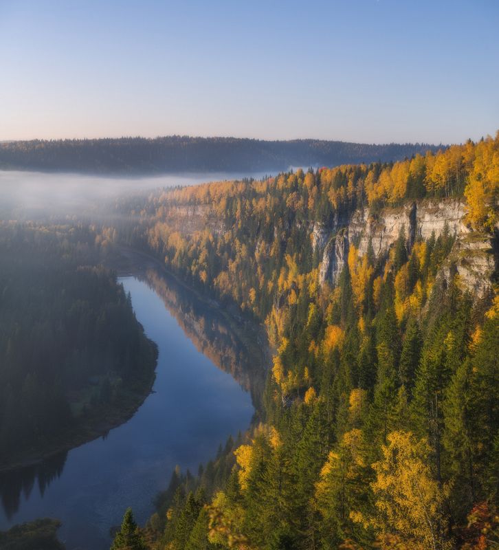 Теплый сентябрь на Усьвинских столбах фото превью
