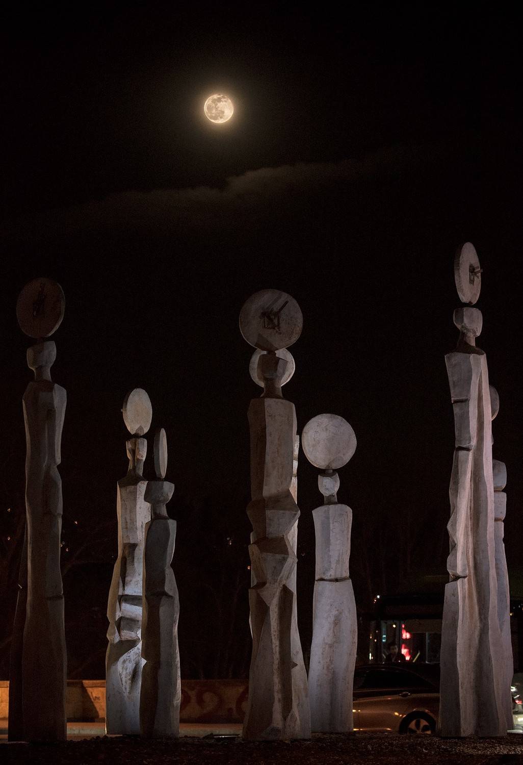 луна, ночь, тбилиси, Кудашкина Ксения