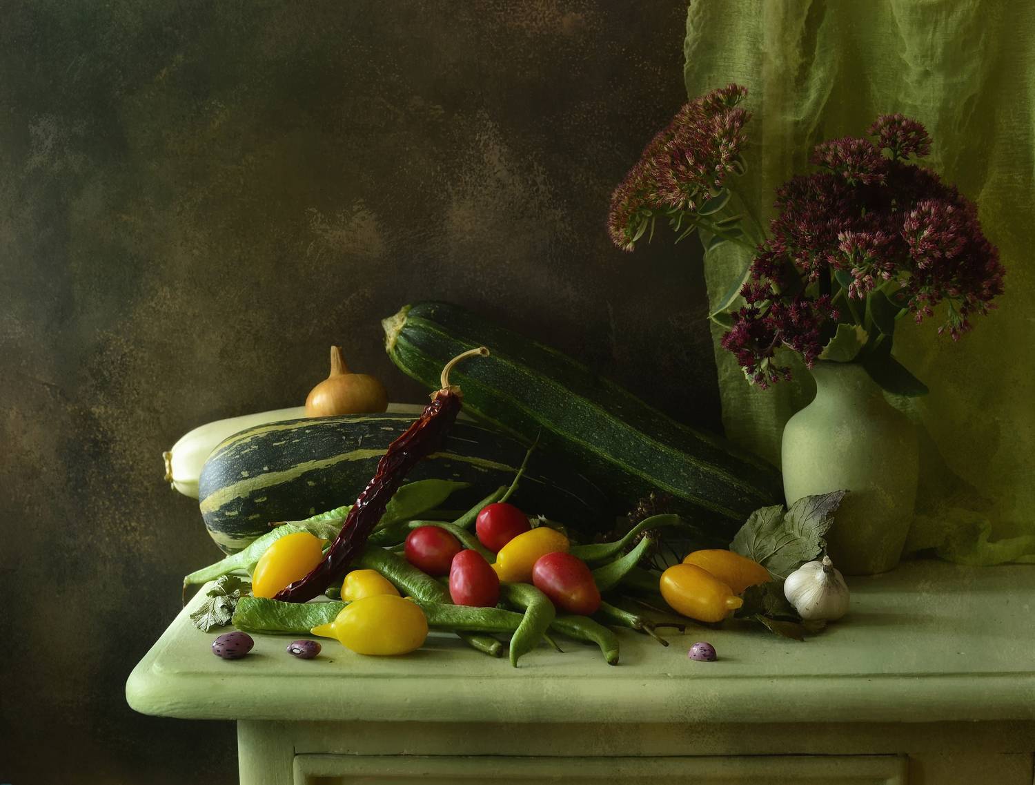 кабачки,овощи,томаты,перец,свет,инаида,очиток, Инаида