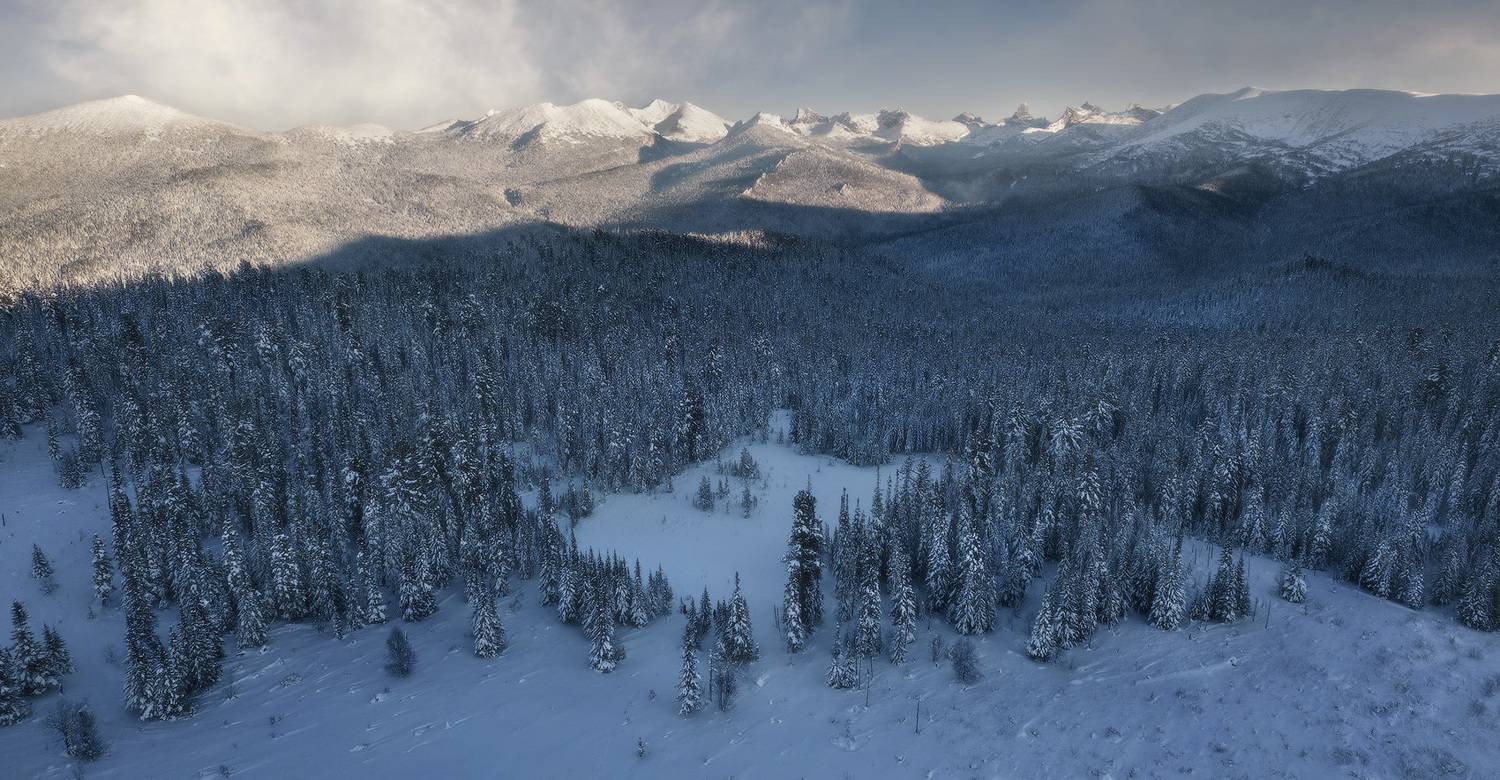 ергаки, сибирь, красноярский край, горы, снег, Марина Огнева