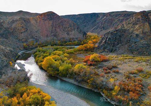 Осень на реке Чарын