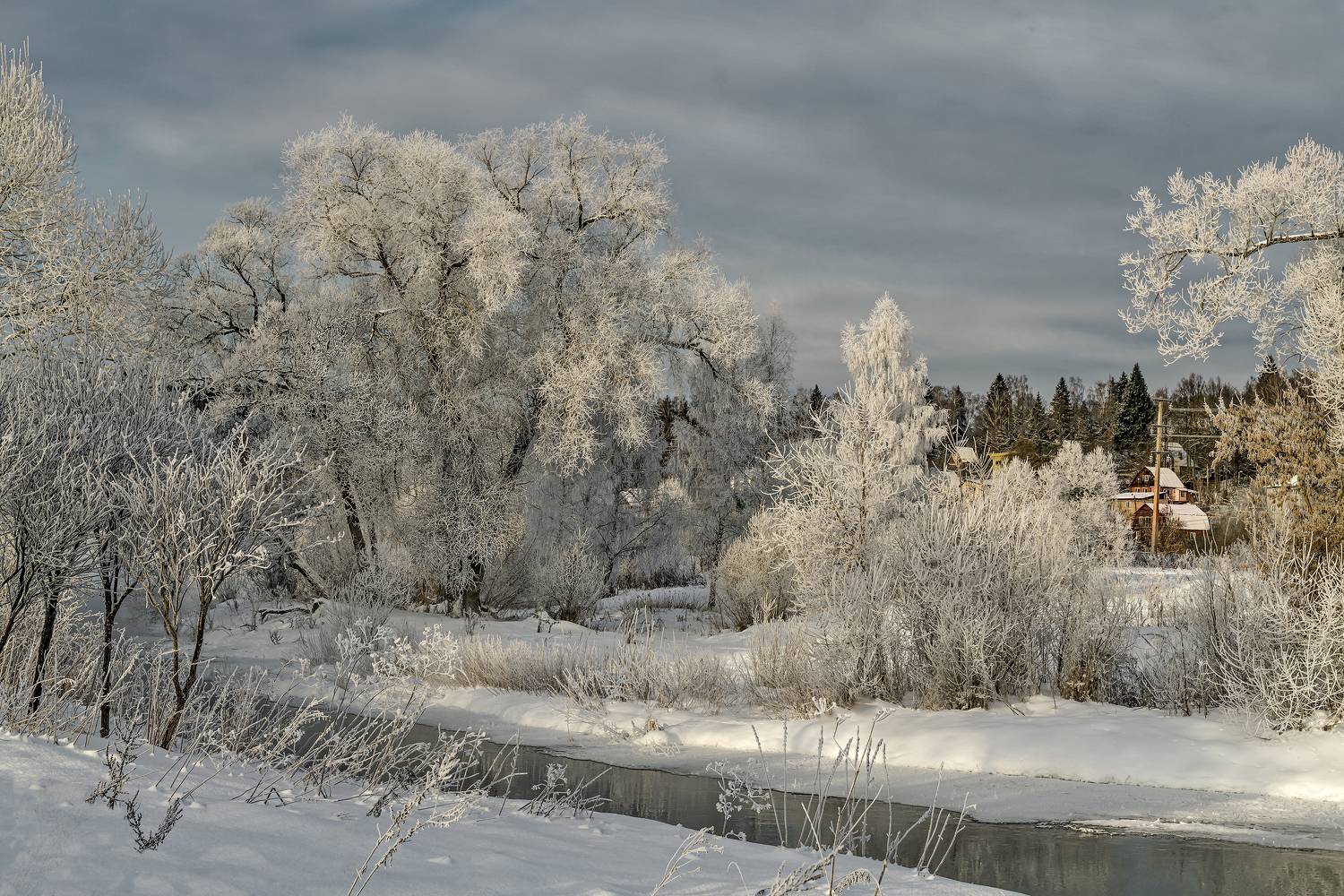 подморозило у реки..., Бирюков Вячеслав