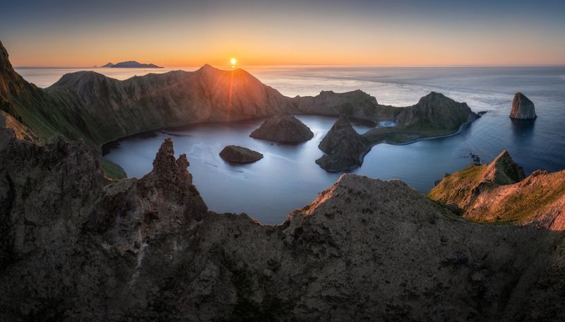 Рассвет на острове Янкича. фото превью