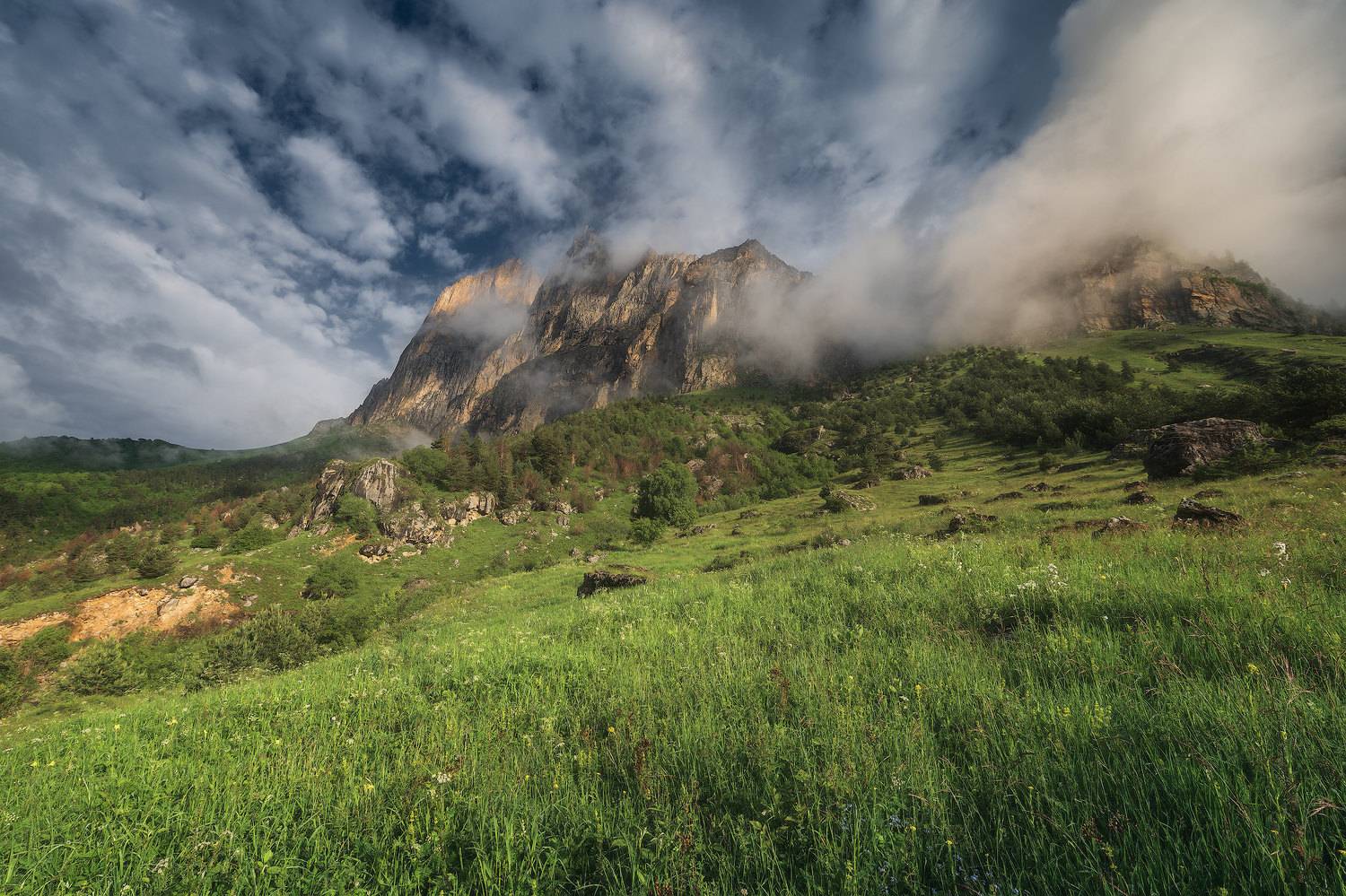 ингушетия, кавказ, горы, пейзаж, Левыкин Виталий