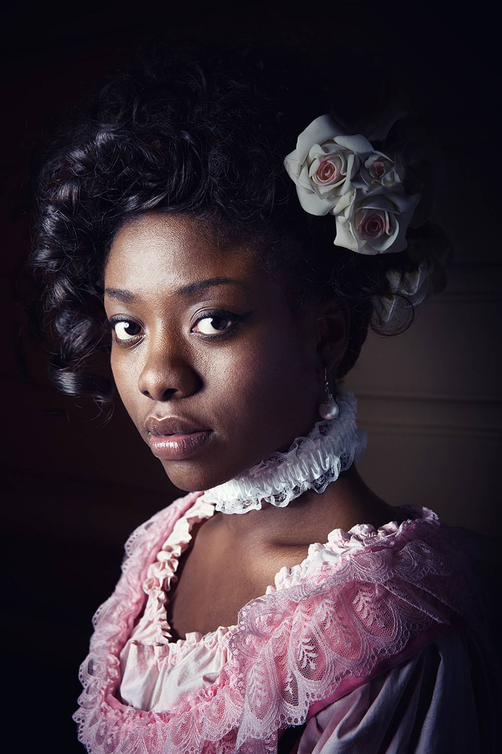 женщина, девушка, темнокожая, история, костюм, прическа, историческая, Дарья Комарова