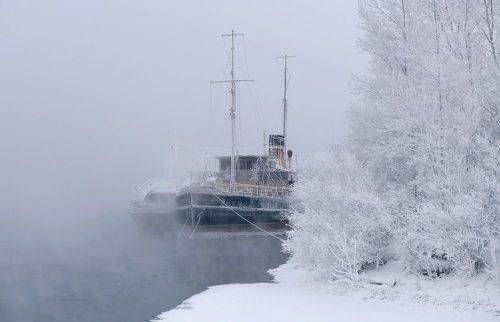 В морозной тишине