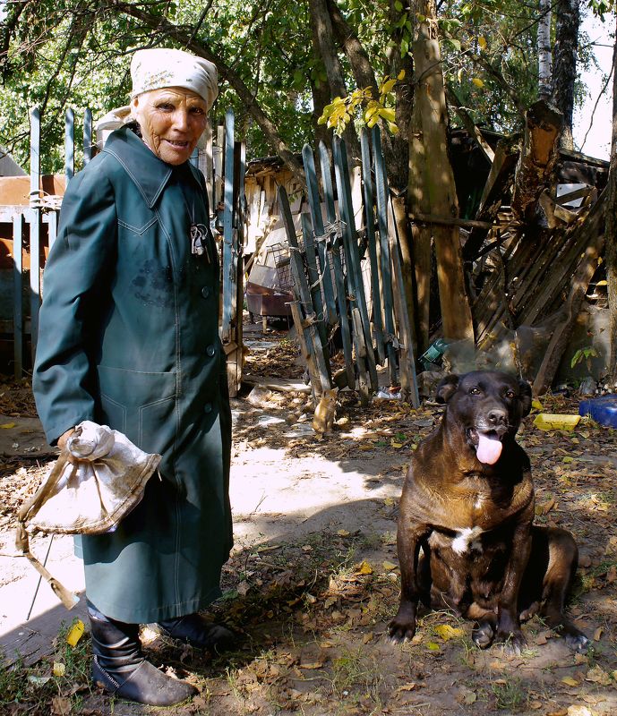 Уличный портрет. фото превью