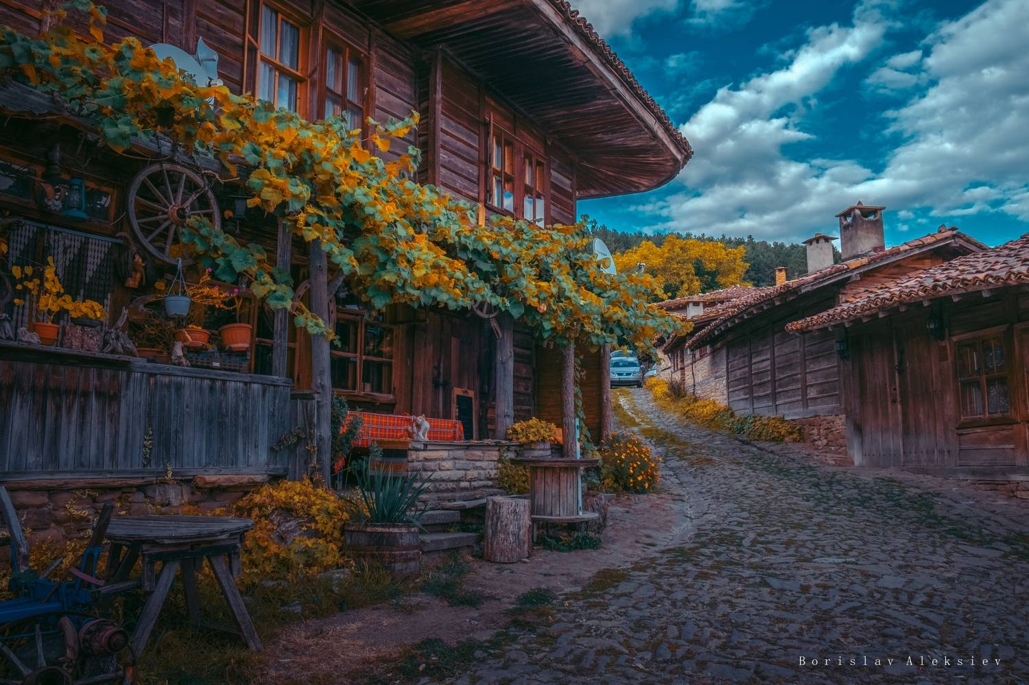 zheravna,bulgaria,travel,nature,house,light,history,green,orange,blue,, Алексиев Борислав