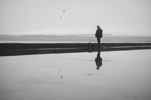 Зазеркальная рыбалка.