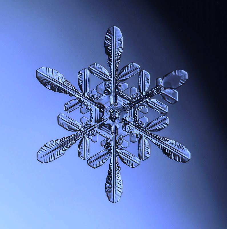 Снежинка фото превью