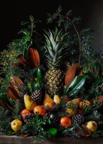 Still life with Pineapple and Fruit