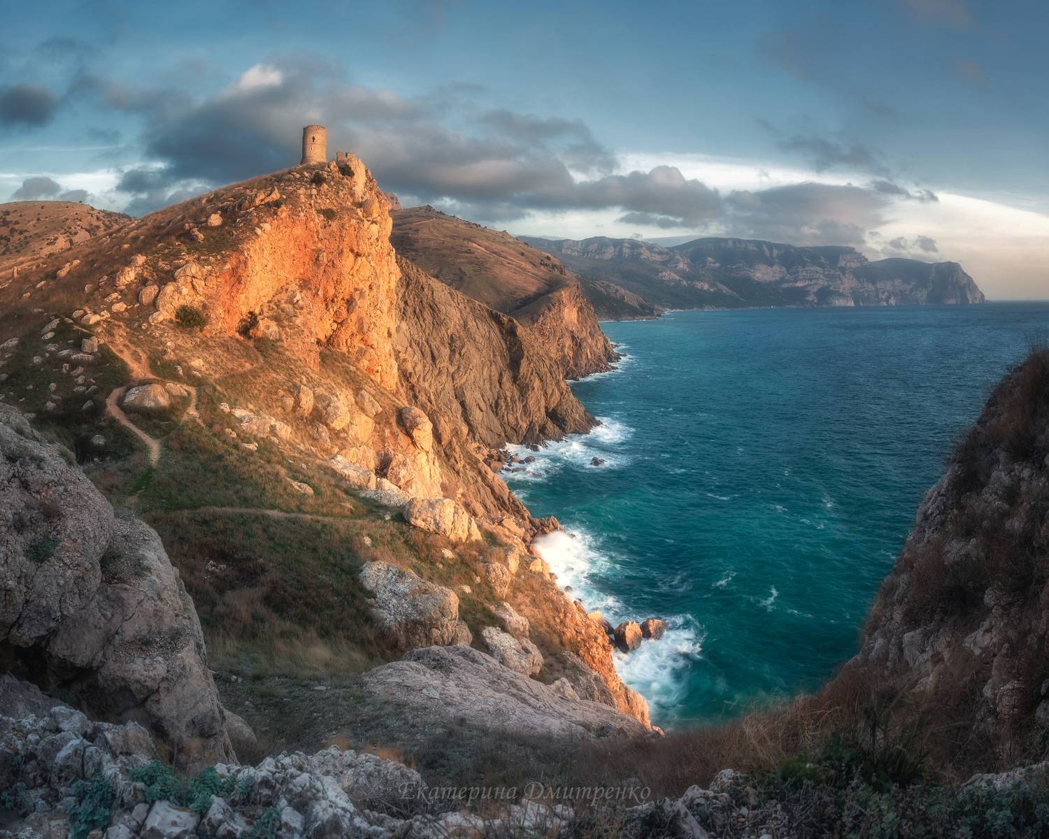 крым, балаклава, севастополь, море, горы, пейзаж, зима, crimea, landscape, Дмитренко Екатерина