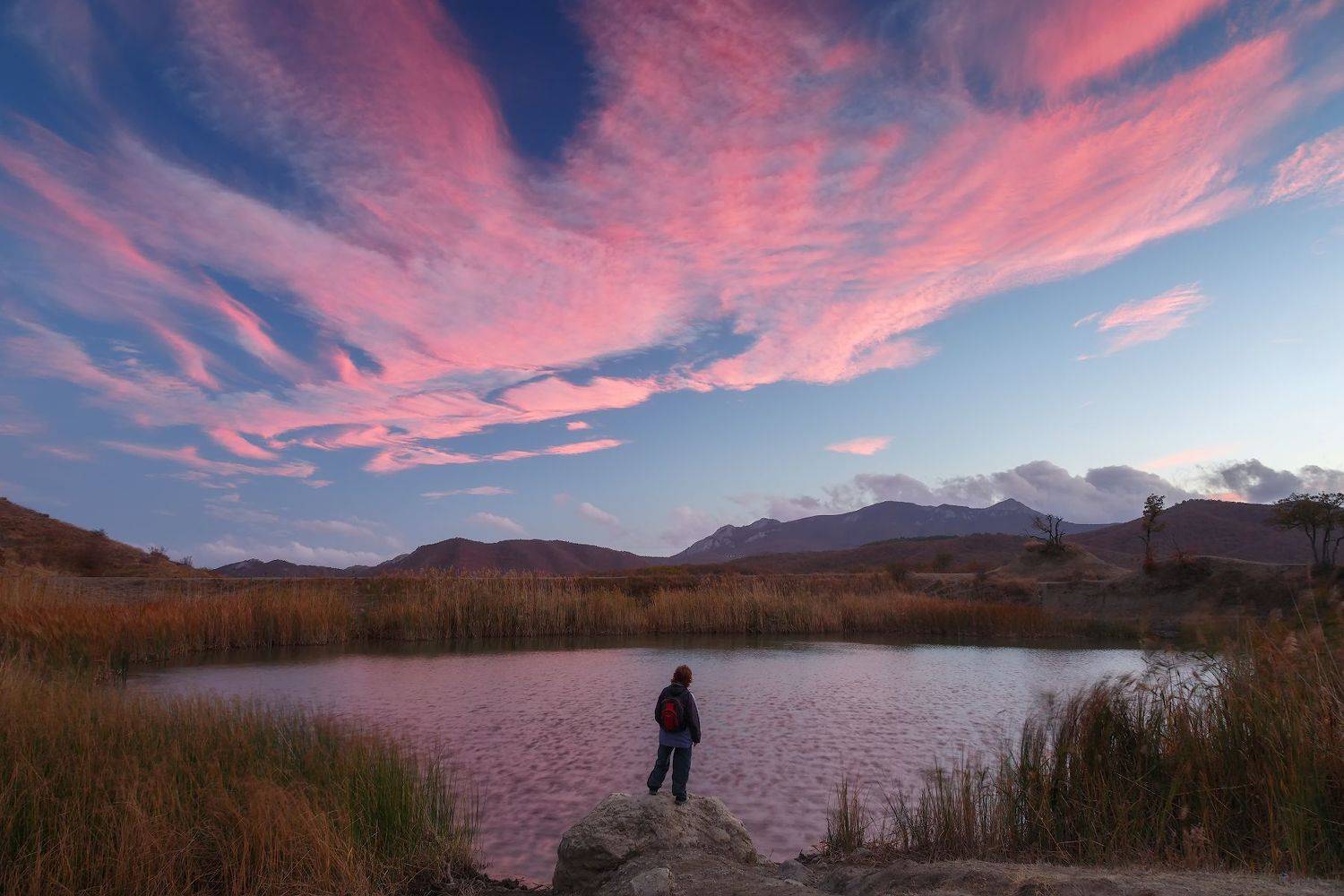 крым, горы, осень., Владимир Дубинин