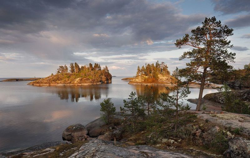 Вечер на Ладоге фото превью