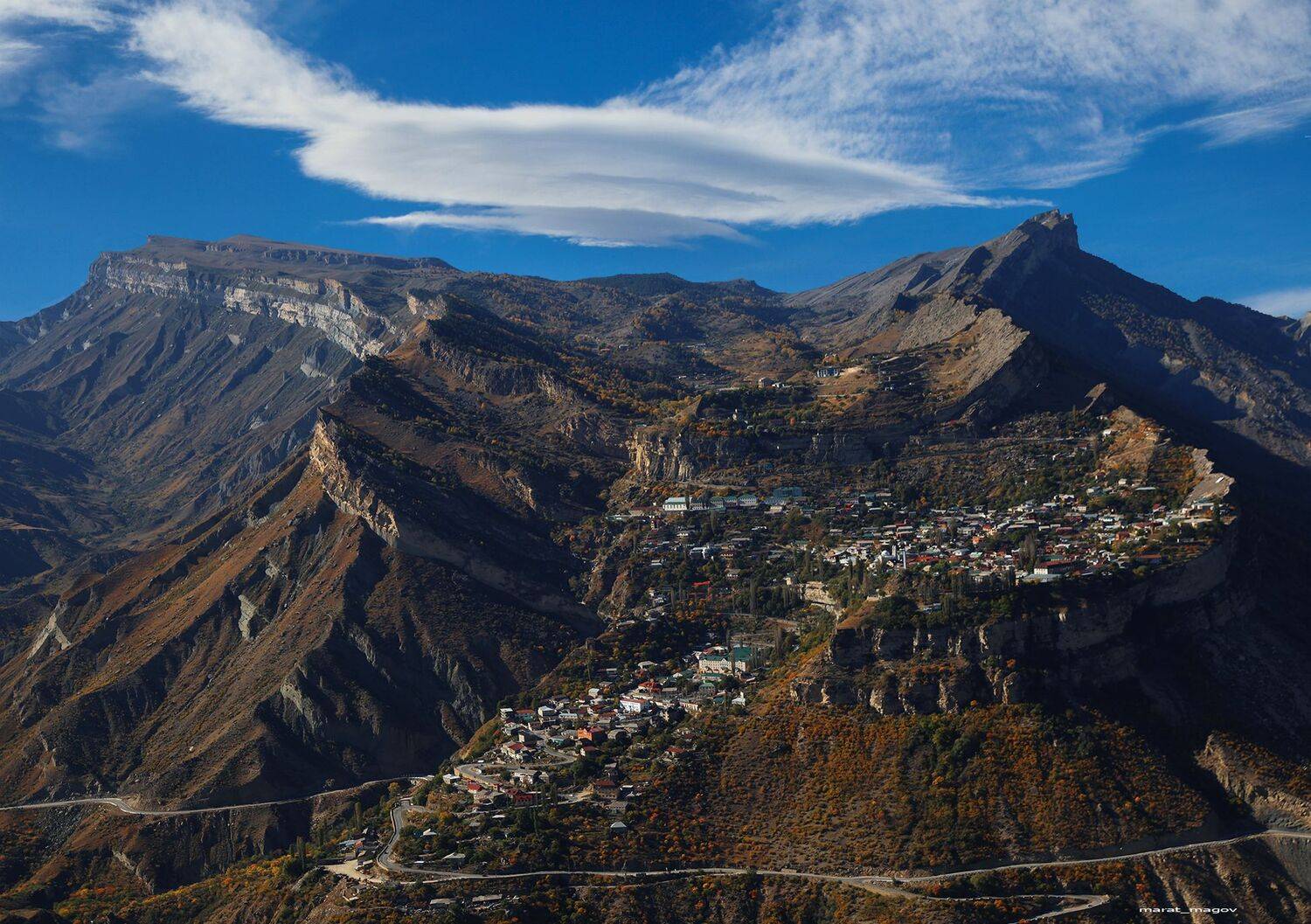 гуниб,аул,горы,осень,пейзаж,дагестан,, Magov Marat