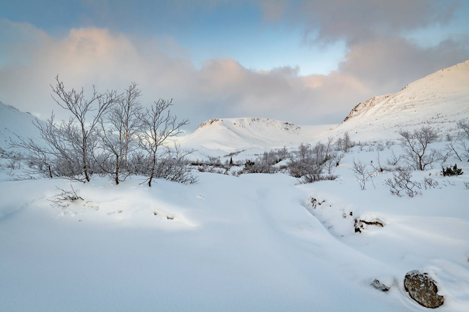 кольский, зима, снег, облака, север,, Степанова Татьяна