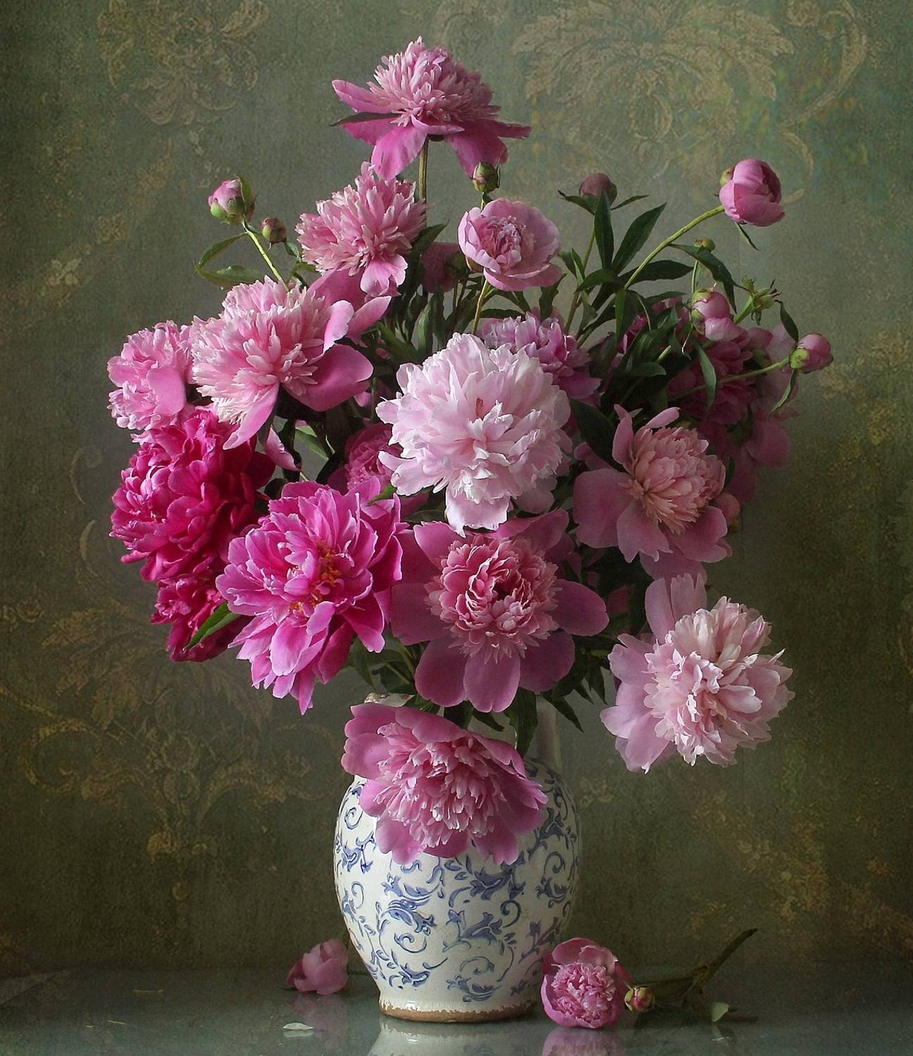 натюрморт, цветы, пионы, весна, марина филатова, Марина Филатова
