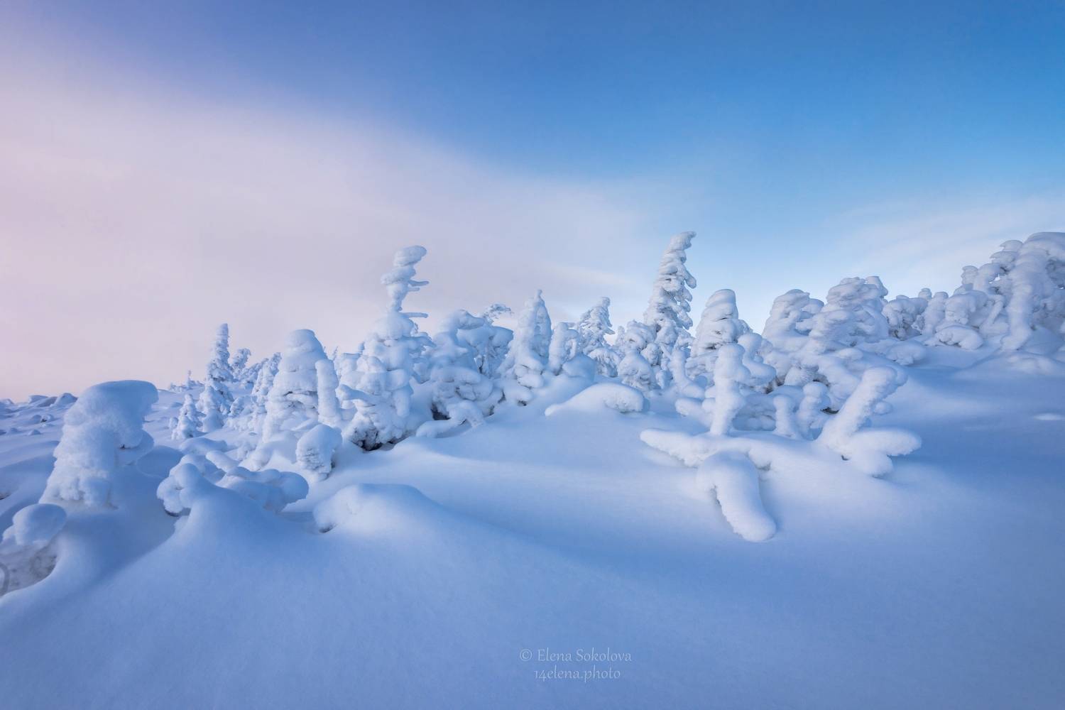 уван, горы, зима, пейзаж, Соколова Елена