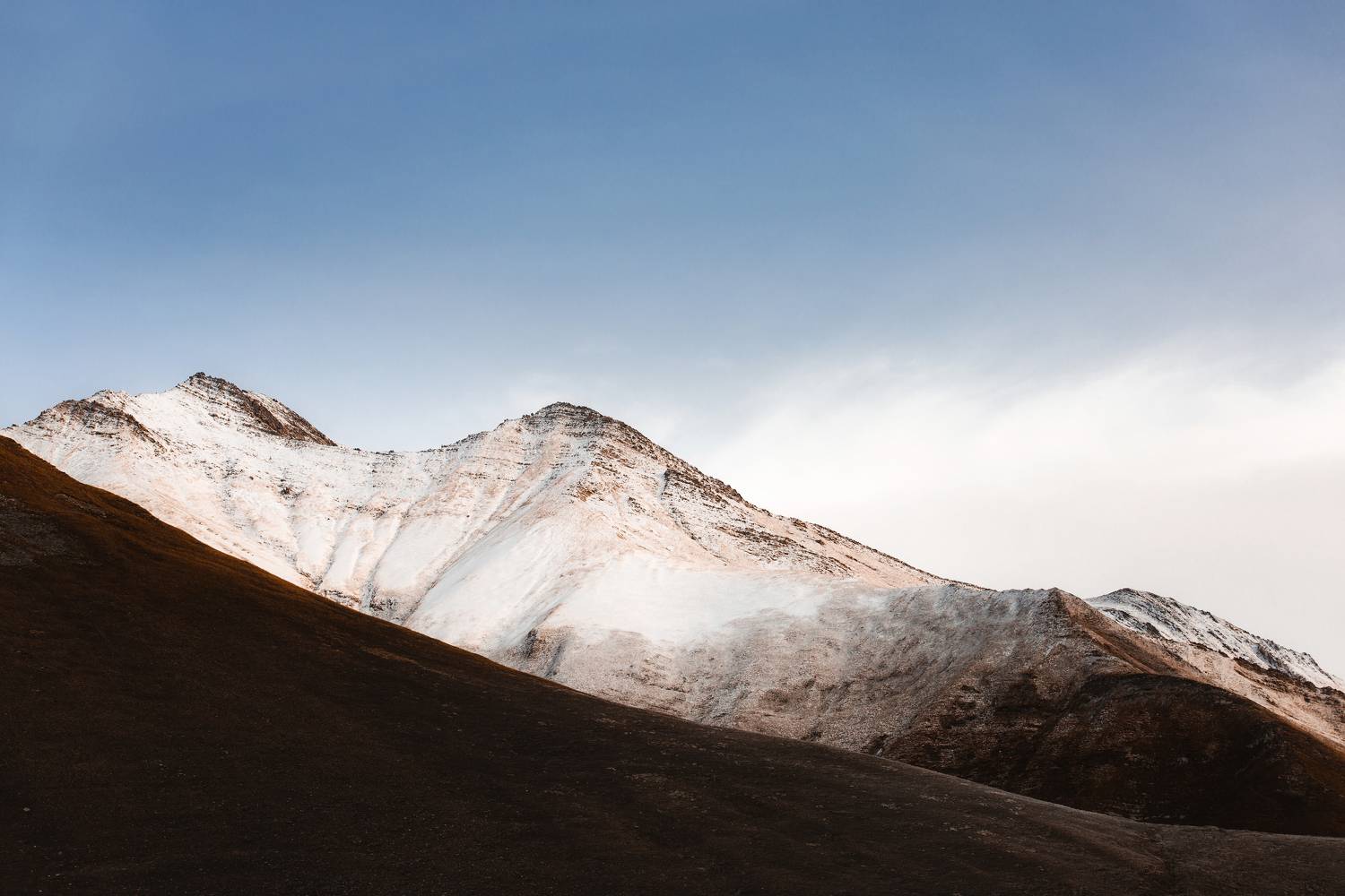 горы, грузия, снег, вершины, пейзаж, Влад Рябинин