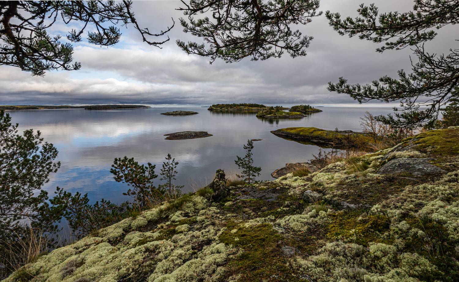 Ладога, Карелия, шхеры, осень, Сергей