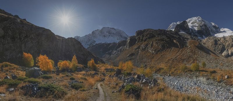 Тропа в осень фото превью