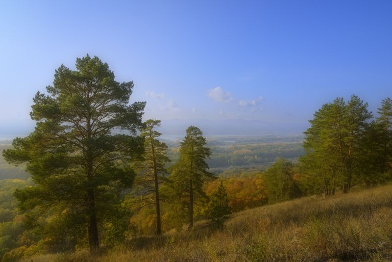 Облачка остатки тумана фото превью