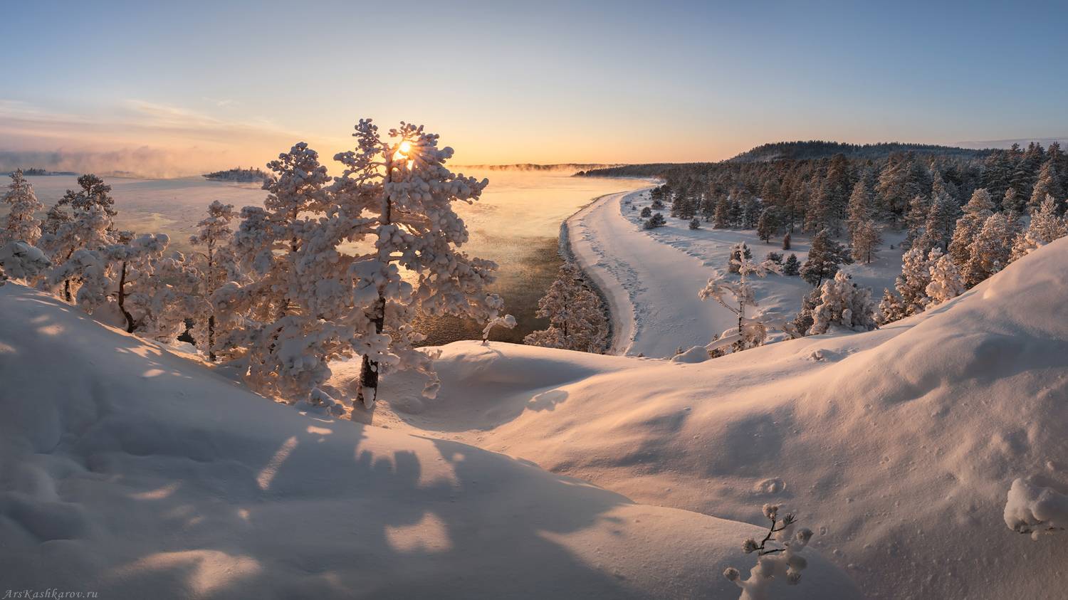 зимняя ладога, ладожские шхеры, фототуры на ладогу, зима в шхерах, карелия, зимний пейзаж, Арсений Кашкаров