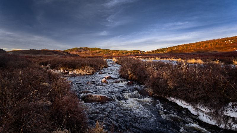 Вода, река, ручей, лёд Рождение лета фото превью