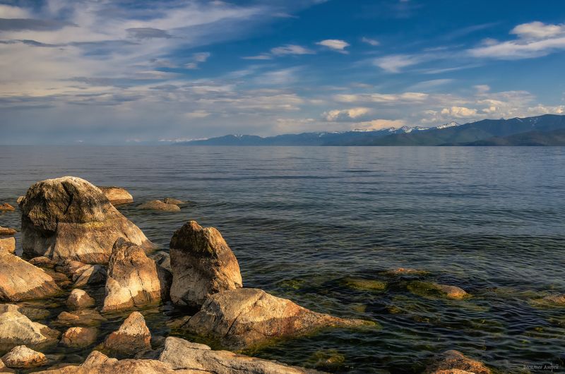 байкал, природа, иркутская область, озеро байкал Вечер на берегу Байкала фото превью