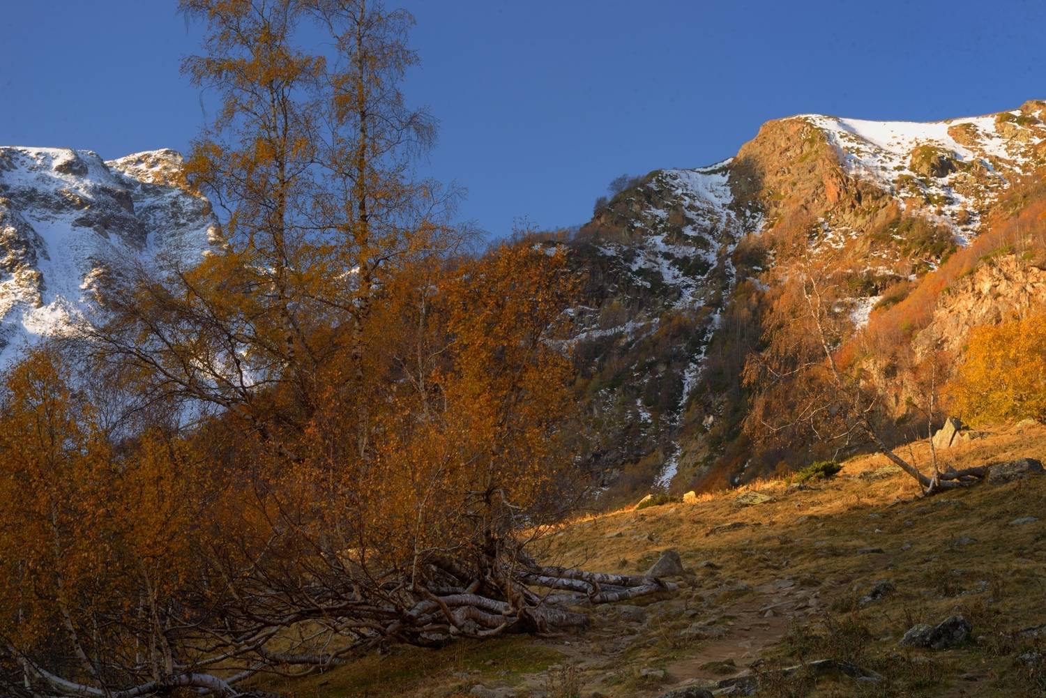горы осень архыз, Александр Жарников