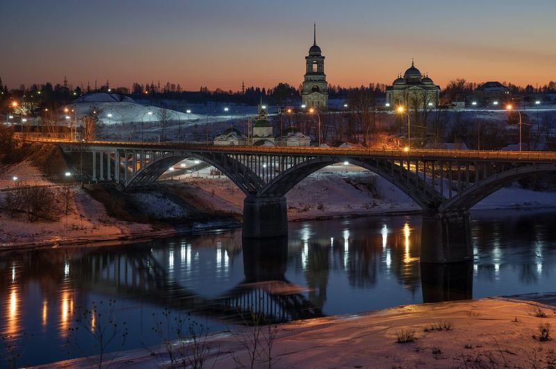 старица, волга, тверская область Старицкое разноцветье фото превью