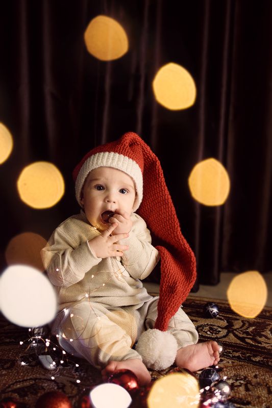 Новогодний малыш фото превью