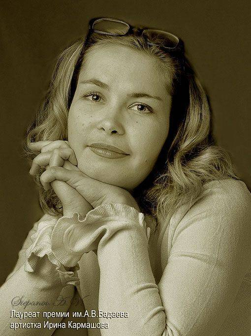 Женский портрет, девушка, артистка, Александр Степанов