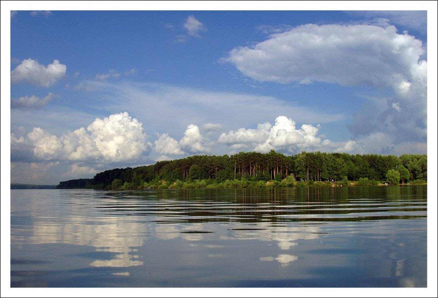 Волга, лето, И.И.