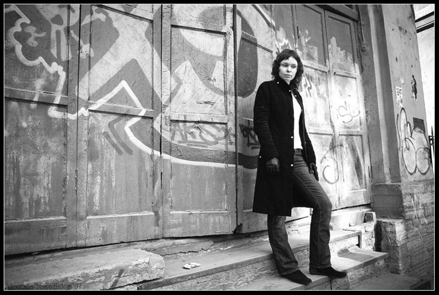 peleias, bw, zerkalka, Zerkalka