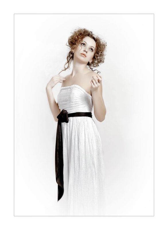 девушка, гламур, портрет *** фото превью