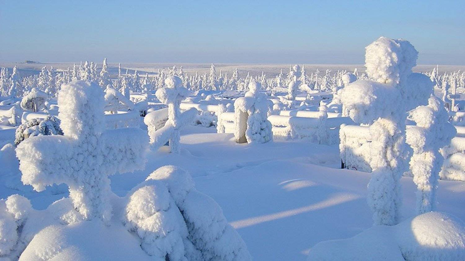 кладбище,якутия,зима, Солодухин Виктор