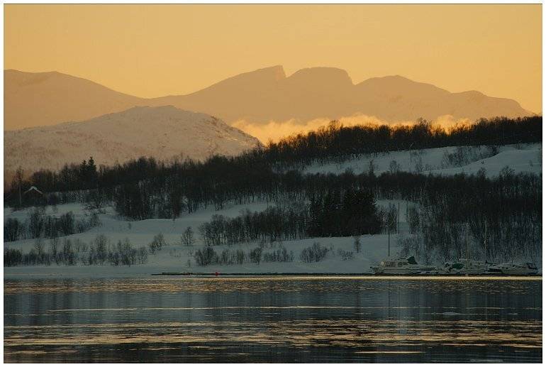 норвегия,закат,море,горы, skurk