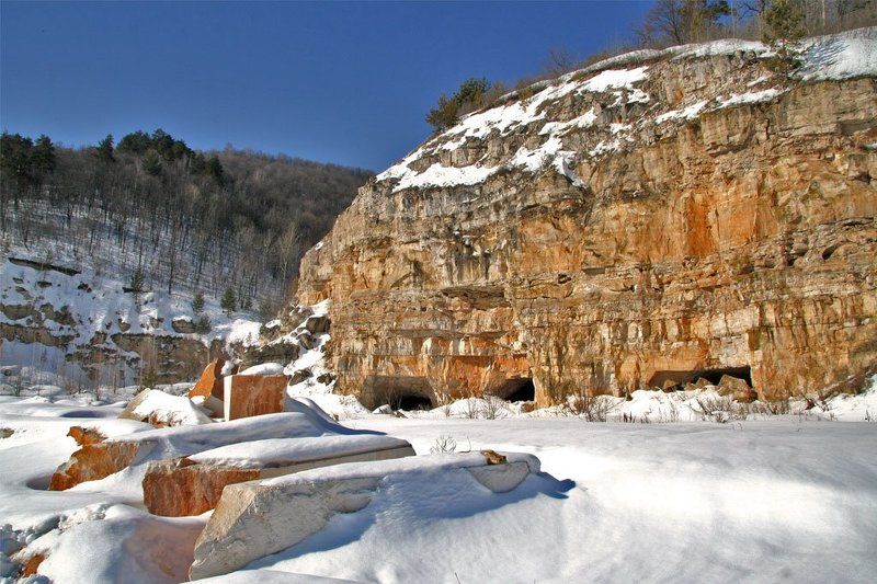 гора, штольни, село ширяево ширяевские штольни фото превью
