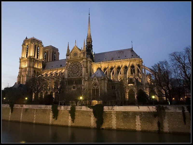 париж франция нотер дам Нотер Дам фото превью