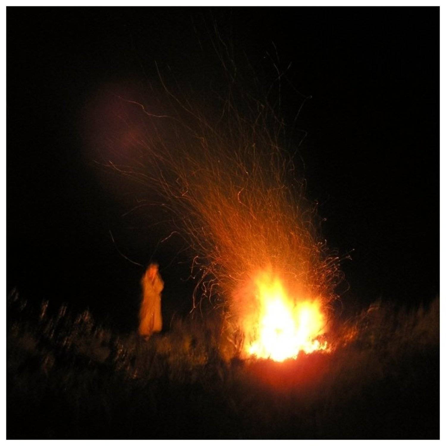 ночь, костёр, человек, tynez