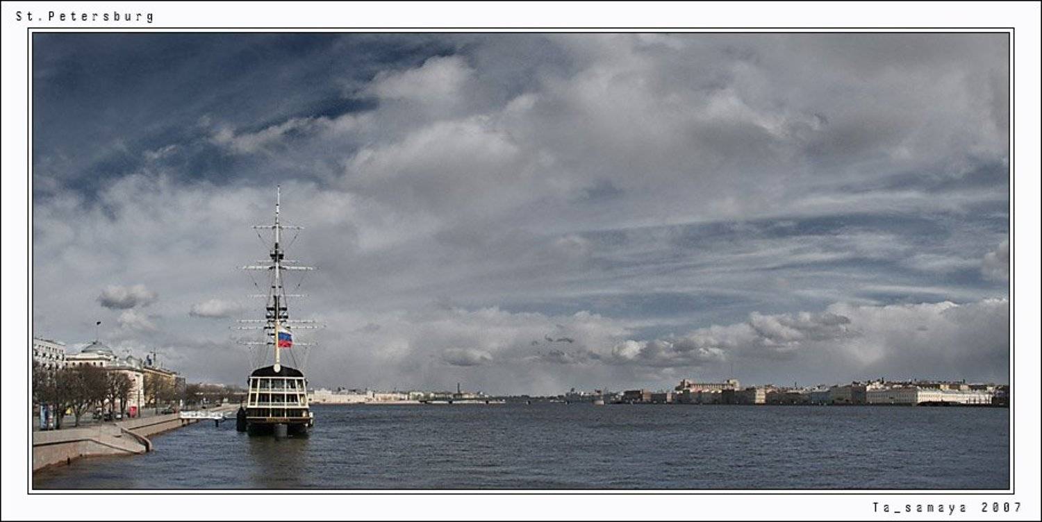 панорама, питер, нева, tasamaya