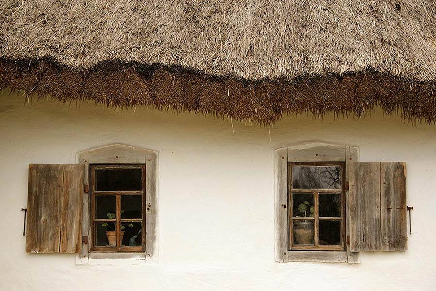 хата, дом, окна, vista, Sound Wave