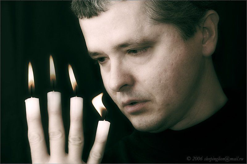 А горят ли концы ваших пальцев свечами? фото превью