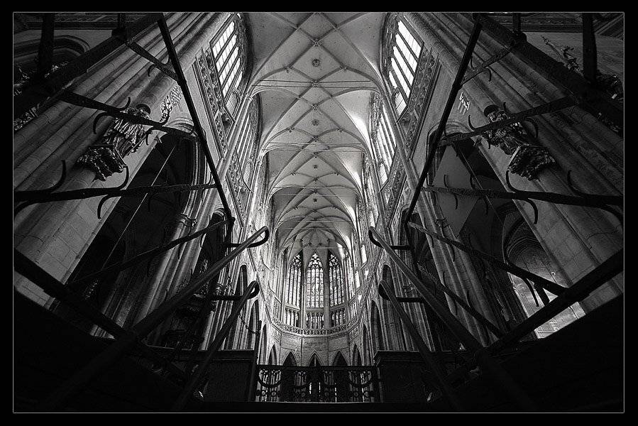 чехия, прага, собор, святого, витта, Torchuck