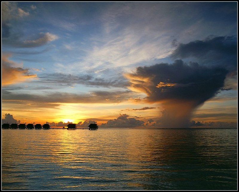 Мальдивианское утро фото превью