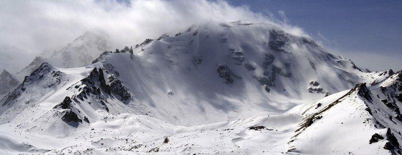 казахстан, заилийский, алатау, природа, горы Могущество... фото превью