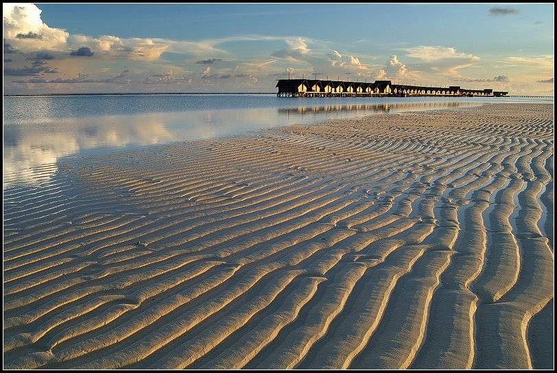 мальдивы, океан, песок, бунгало, рай, Григорий Иващенко